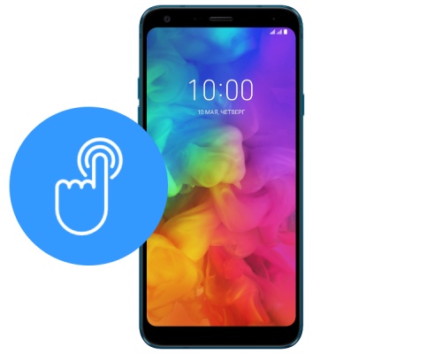 Замена тачскрина (сенсора) LG Q7+